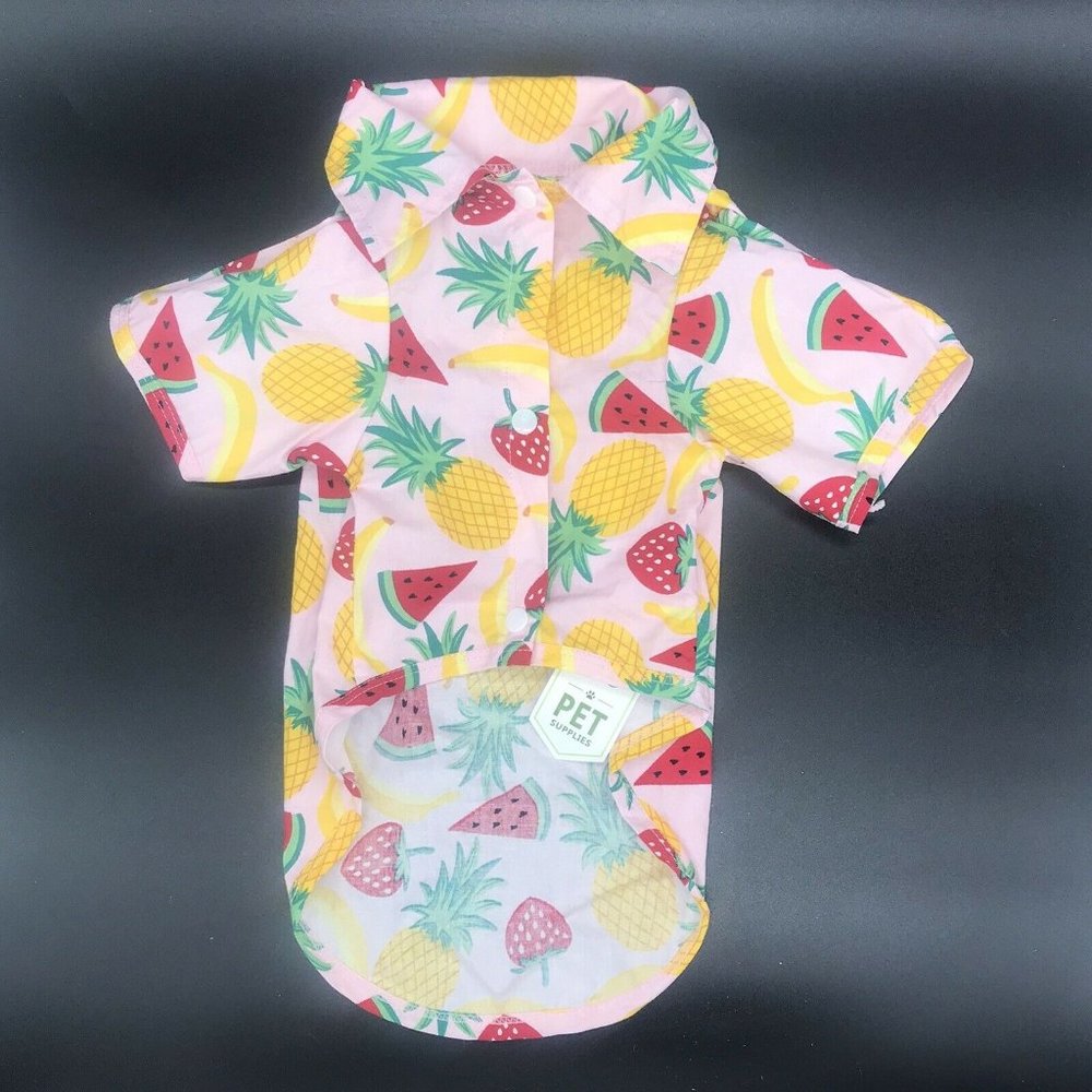 expawlorer dog Hawaiian shirt medium